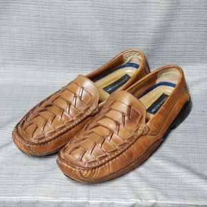 Giorgio Brutini Woven Slip On Loafers Leather 12